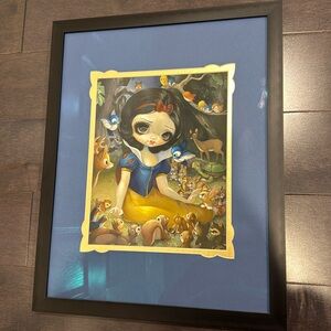 Jasmine Becket-Smith Framed Print of Disney’s Snow White